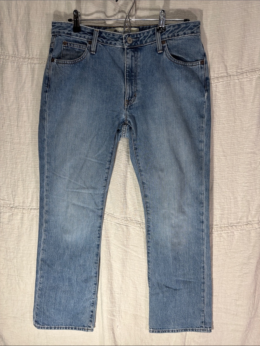 Vintage Y2K GAP Bootcut Jeans 10 Reg Light Wash 100% Cotton Rigid Retro